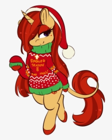 Wickedsilly, Christmas, Clothes, Commission, Hat, Holiday, - Cartoon, HD Png Download, Free Download