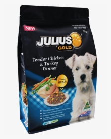 Julius Gold Tender Chicken And Turkey Flat Bottom Bag - Julius Gold Dog Food, HD Png Download, Free Download