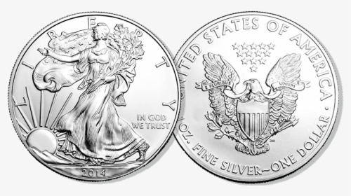 Vector Coin Silver - 2019 American Silver Eagle, HD Png Download, Free Download