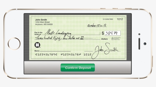 Central Bank Of The Midwest Check, HD Png Download, Free Download