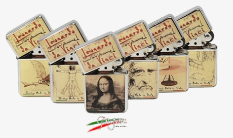 Accendino Tipo Zippo, Leonardo Da Vinci - Fuse, HD Png Download, Free Download