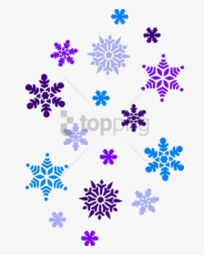 Free Png Download Falling Snowflake Png Images Background - Clip Art Snow Flakes, Transparent Png, Free Download
