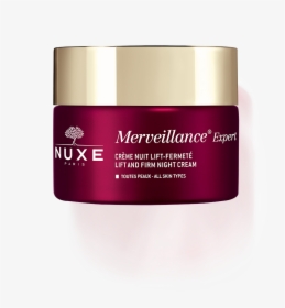 Anti Wrinkle Night Cream Merveillance® Expert - Nuxe Merveillance Expert Night Cream, HD Png Download, Free Download
