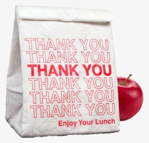 Reusable Lunch Bag - Thank You T Shirt, HD Png Download, Free Download
