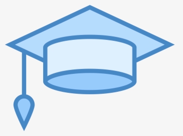 Sombrero De Graduacion Azul Png , Png Download - Cute Graduation Cap Icon, Transparent Png, Free Download