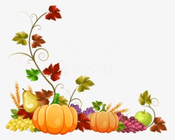 Free Png Download Autumn Pumpkin Decoration Clipart - Autumn Clip Art, Transparent Png, Free Download