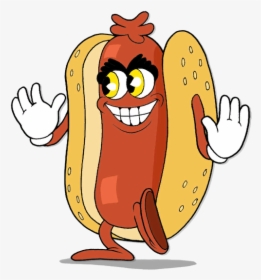 Cuphead Wiki - Cuphead Hot Dog Boss, HD Png Download, Free Download