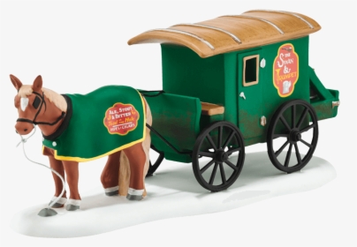 Swan And Trumpet Beer Wagon - Department 56, HD Png Download, Free Download
