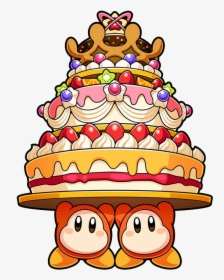 La Enciclopedia De Dream Land - Kirby Battle Royale Cake, HD Png Download, Free Download