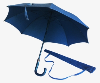 Sun Protection Umbrella Blue Jean Featuring Sunbrella™ - Umbrella, HD Png Download, Free Download