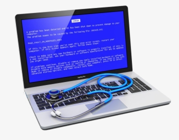 Notebook Blue Screen, HD Png Download, Free Download