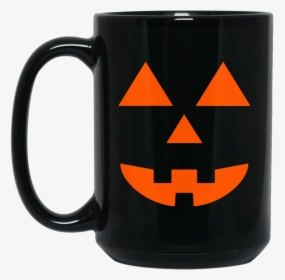 Pumpkin Face, Halloween Costume Black Mugs Bm11oz 11, HD Png Download, Free Download