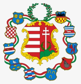 Hungary Large Coa 1849 - უნგრეთის გერბი, HD Png Download, Free Download