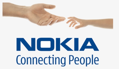 Nokia With Hands Connecting People Png Clipart , Png - Nokia Logo Connecting People, Transparent Png, Free Download