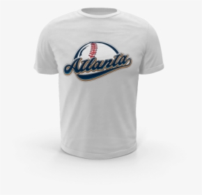 Atlanta Baseball T Shirt Design Graphic - Emblem, HD Png Download, Free Download