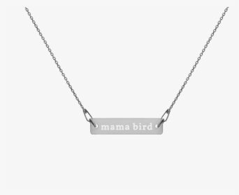 Mockup Default Default Black-rhodium - Necklace, HD Png Download, Free Download