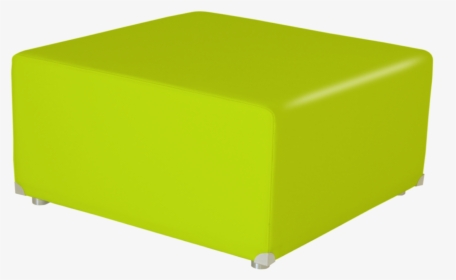 Puff Square 70 Green - Ottoman, HD Png Download, Free Download
