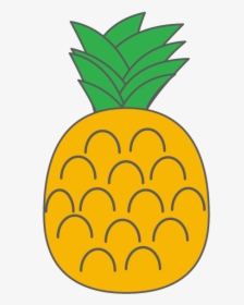 Simple Pineapple Clip Art, HD Png Download, Free Download