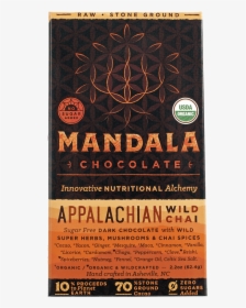 Chocolate Bar Mandala Chocolate Appalachian Chai - Poster, HD Png Download, Free Download