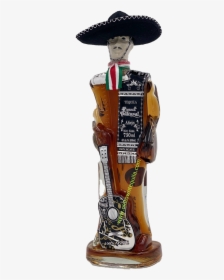 Riqueza Cultural Glass Charro Anejo Tequila - Figurine, HD Png Download, Free Download