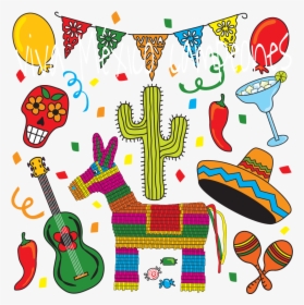 #mexican - Fiesta Clip Art, HD Png Download, Free Download