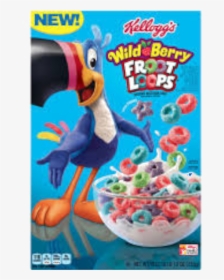 Fruit Loop Wild Berry - Kellogg's Wild Berry Froot Loops Cereal, HD Png Download, Free Download