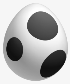 Yoshi Egg Black And White, HD Png Download, Free Download