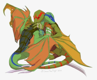 Leo X Raph Dragon , Png Download - Turtle Dragon, Transparent Png, Free Download