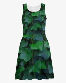 Vines, Climbing Plant On Black Sundress, HD Png Download, Free Download