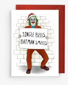 Joker Christmas Card, HD Png Download, Free Download