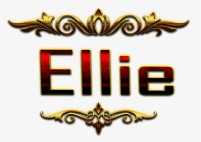Ellie Decorative Name Png - Dheeraj Name, Transparent Png, Free Download