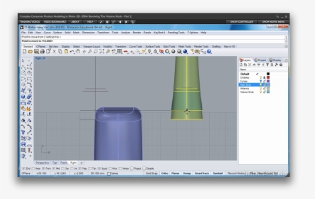 Complex Consumer Product Modeling In Rhino 3d [online, HD Png Download, Free Download