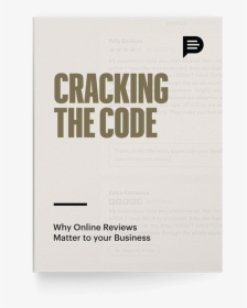 Cracking The Code Ebook Cover - Paper, HD Png Download, Free Download