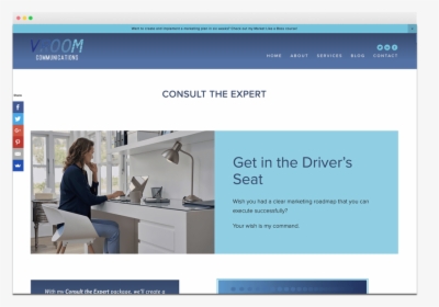 Consult The Expert Page Browser Window - Website, HD Png Download, Free Download