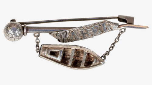 Victorian Rowboat Brooch Pin "mabel" - Earrings, HD Png Download, Free Download
