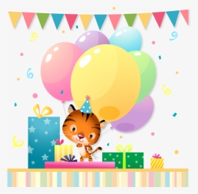 Postcard Clipart Greeting Card - Birthday, HD Png Download, Free Download