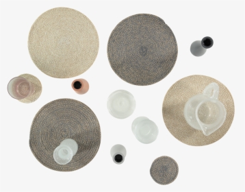Using Mats Underneath Gives These Clear Glass Products - Circle, HD Png Download, Free Download