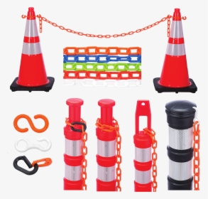 Cobrachain - Safety Cone With Chain, HD Png Download, Free Download