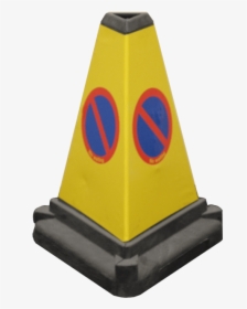 3 Sided No Waiting Cones "  Title="3 Sided No Waiting - Traffic Cone, HD Png Download, Free Download