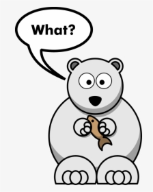 Funny Polar Bear Joke - Clipart Of Polar Bear, HD Png Download, Free Download