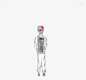 Zombie Holding Books - Sketch, HD Png Download, Free Download