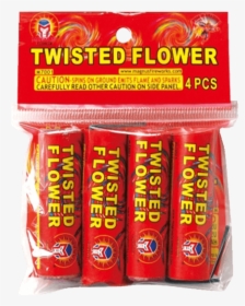 Twisted Flower - Orange, HD Png Download, Free Download