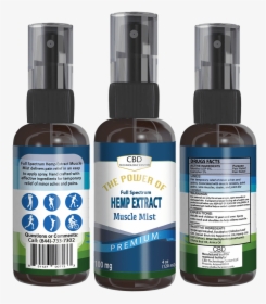 Cbd Muscle Mist - Cbd Oil For Muscle Mist, HD Png Download, Free Download