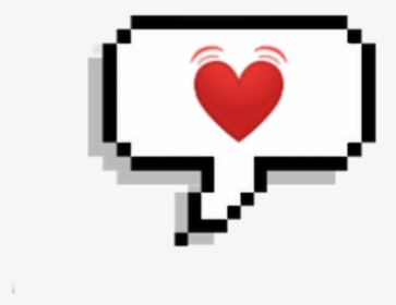 #corazon #corazones #heart #rojo #buble #mensaje #white - Kpop Pixel, HD Png Download, Free Download
