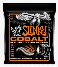 Ernie Ball Hybrid Slinky Cobalt Electric Guitar Strings - Ernie Ball, HD Png Download, Free Download