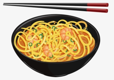 Noodles Chinese Dish Clipart Image Transparent Png - Chinese Food Clipart Png, Png Download, Free Download