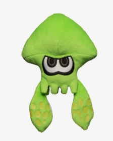 Green Splatoon Squid Plush, HD Png Download, Free Download