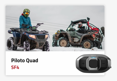Piloto Quad - Sf4 - All-terrain Vehicle, HD Png Download, Free Download