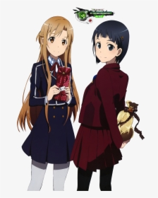 Suguha Asuna Valentine Png - Sao Asuna Uniforme, Transparent Png, Free Download