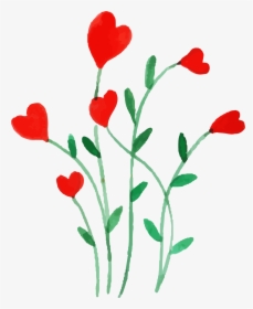 Free Clipart Valentine Watercolor, HD Png Download, Free Download